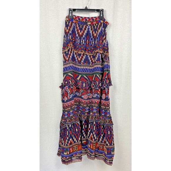 FARM Rio | Skirts | Farm Rio Anika Tapestry Maxi Skirt Size S New ...